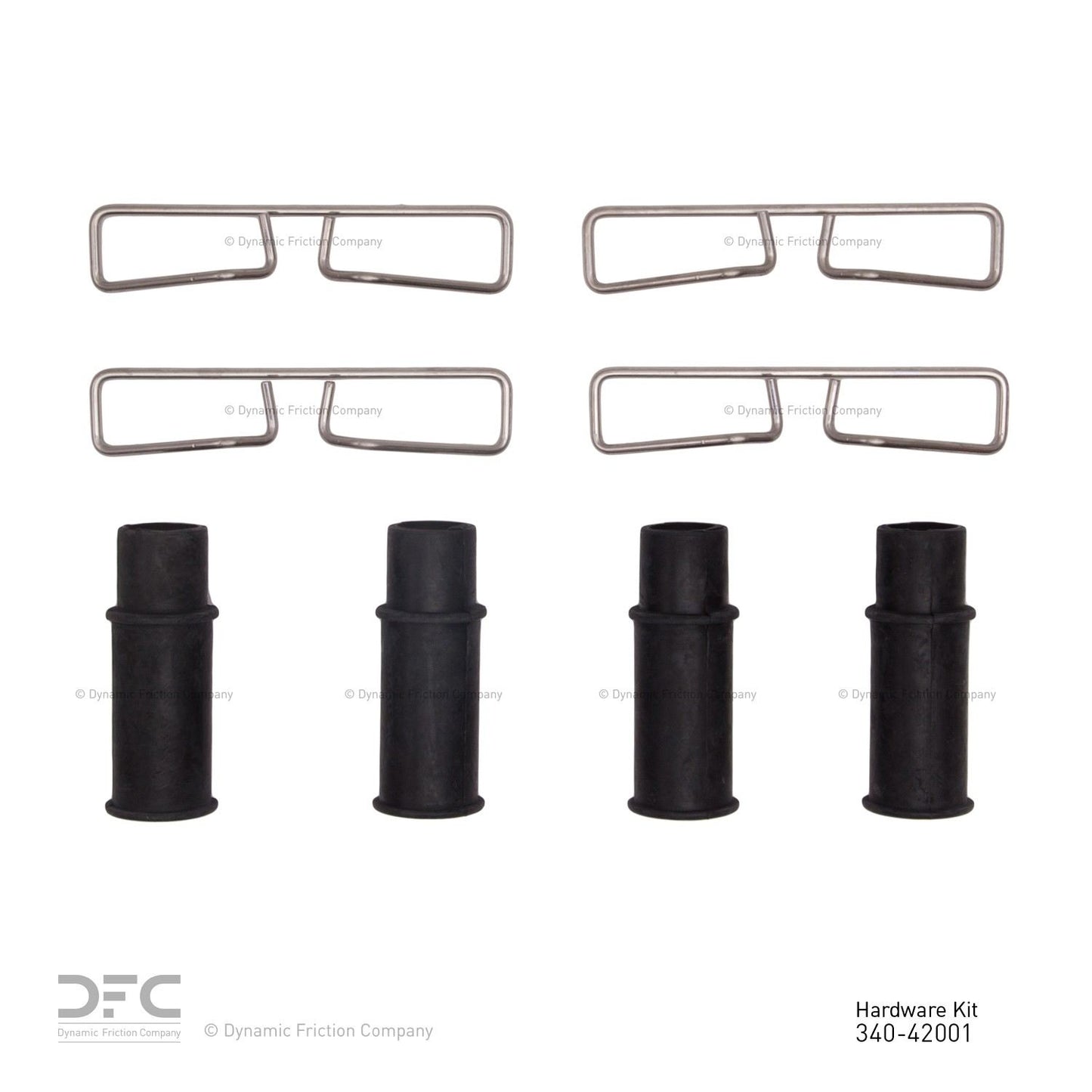 Dynamic Friction Company Disc Brake Hardware Kit 340-42001