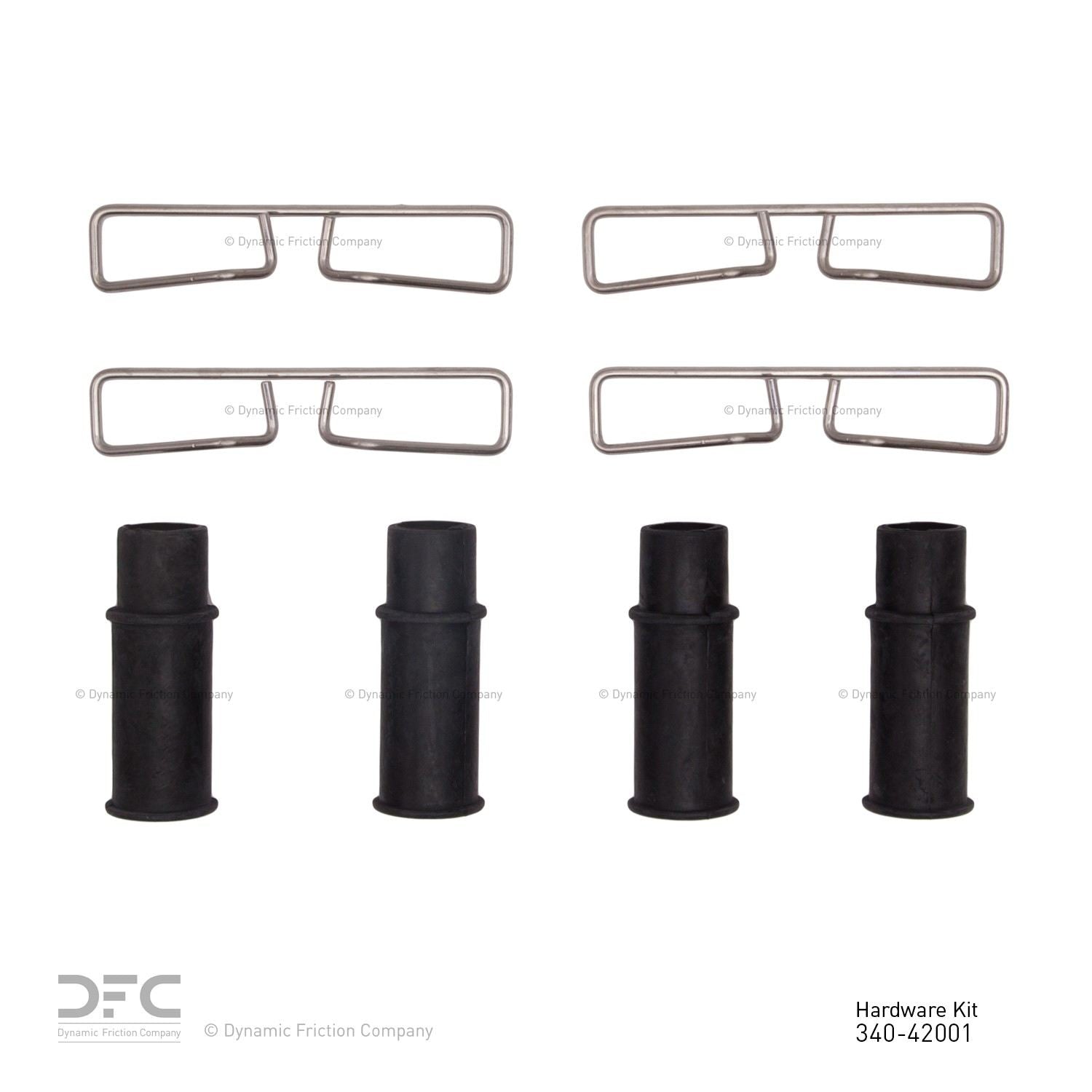 Dynamic Friction Company Disc Brake Hardware Kit 340-42001