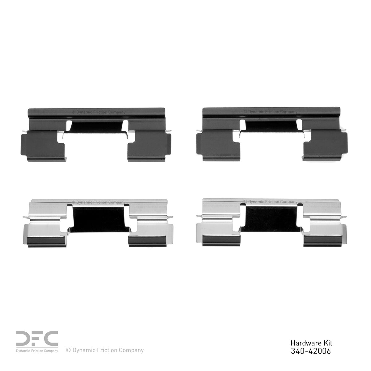Dynamic Friction Company Disc Brake Hardware Kit 340-42006