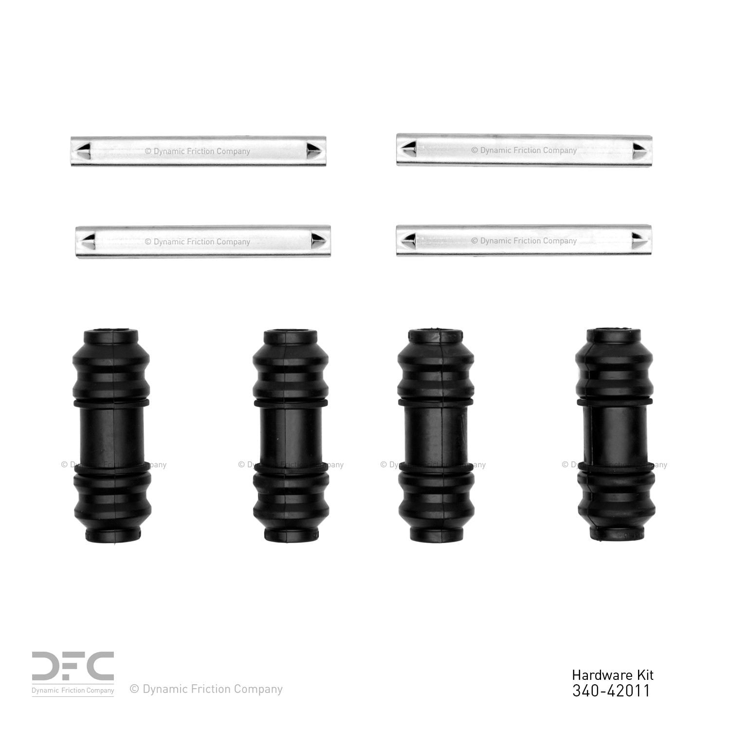 Dynamic Friction Company Disc Brake Hardware Kit 340-42011