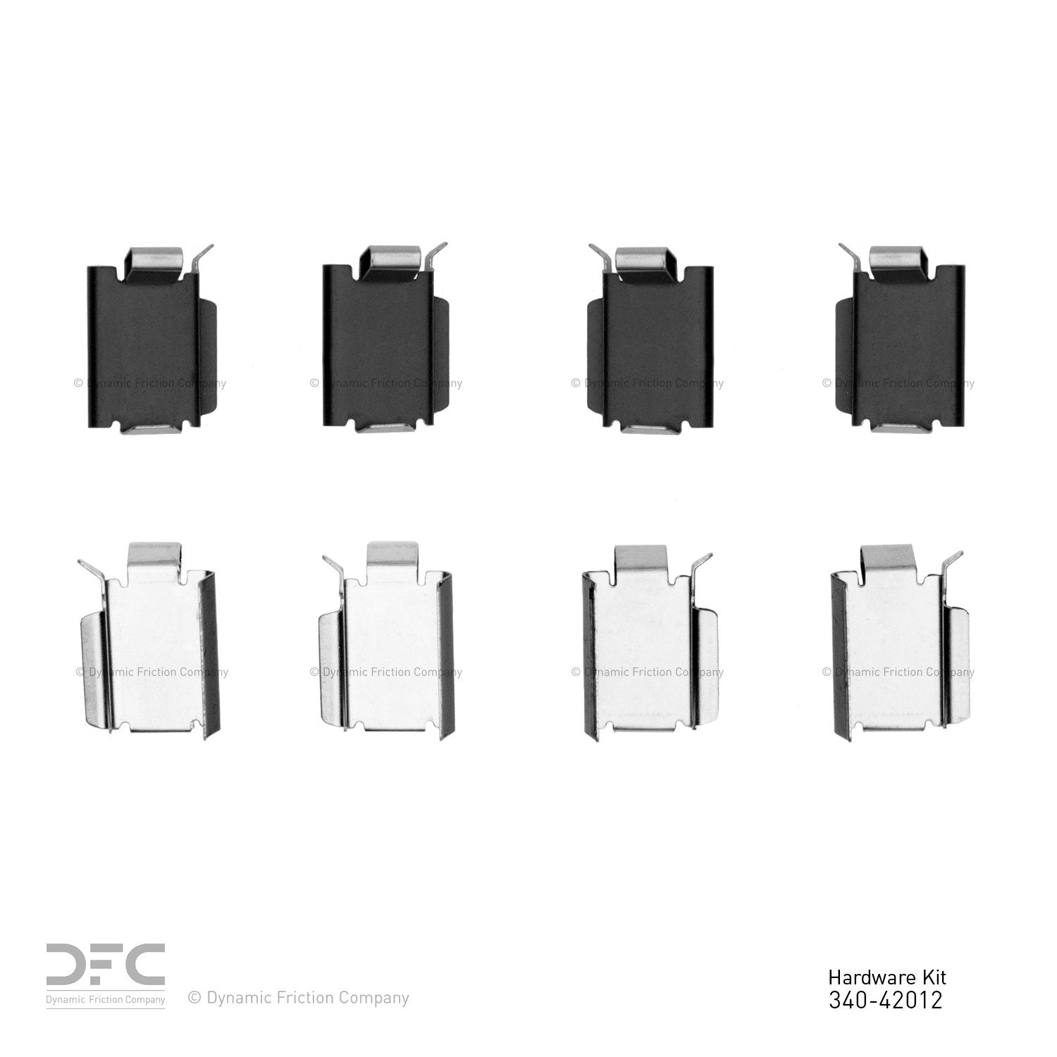 Dynamic Friction Company Disc Brake Hardware Kit 340-42012