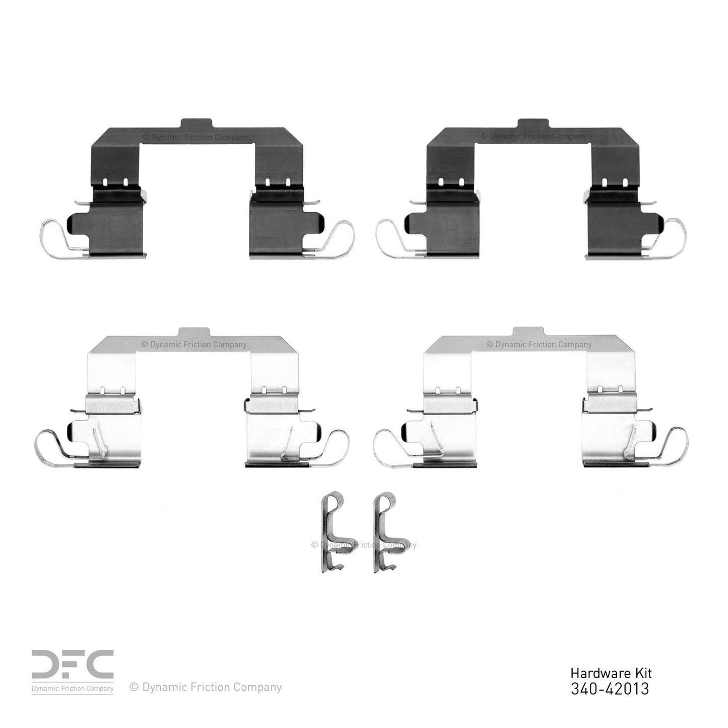 Dynamic Friction Company Disc Brake Hardware Kit 340-42013