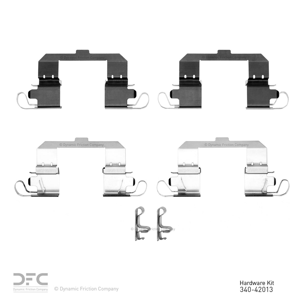 Dynamic Friction Company Disc Brake Hardware Kit 340-42013