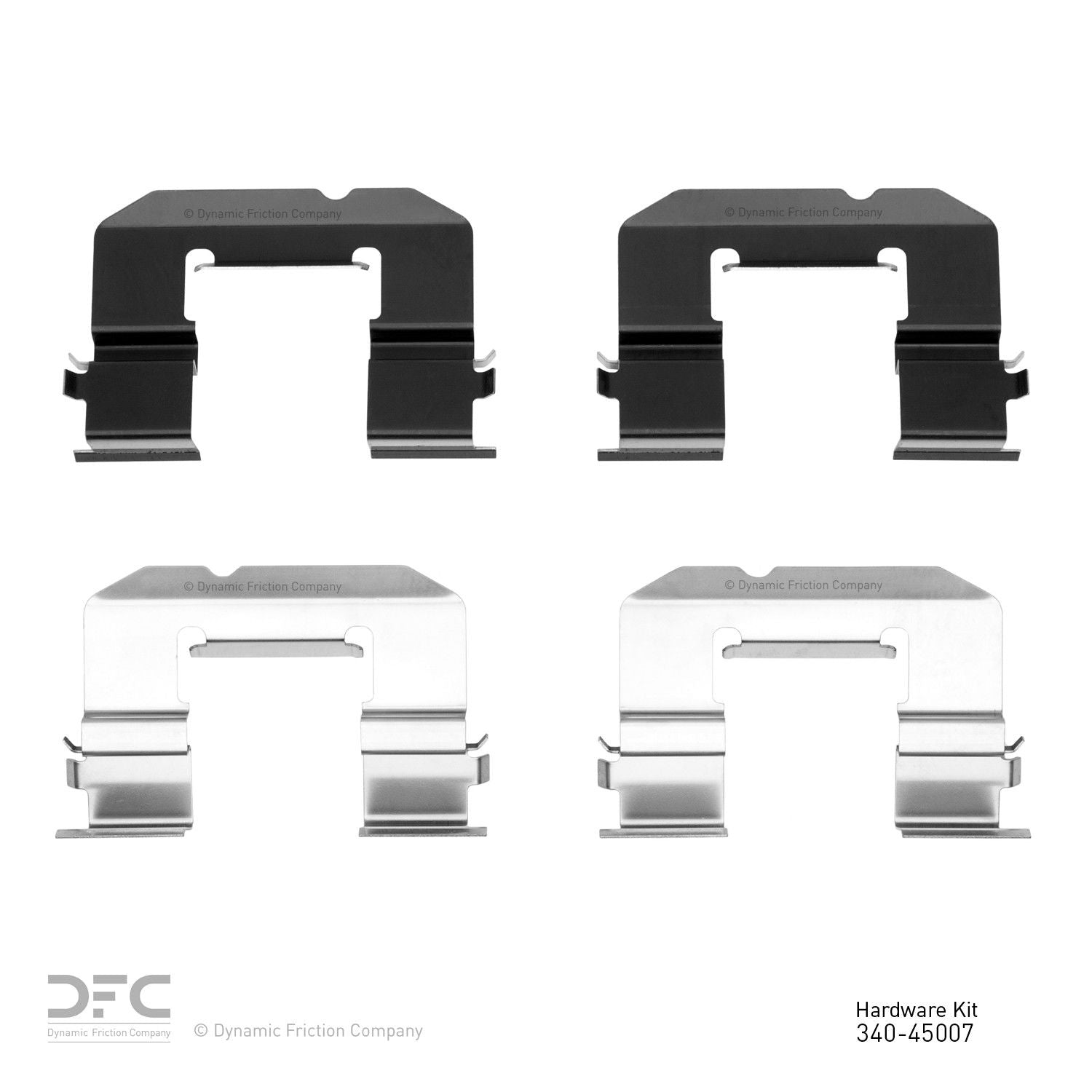 Dynamic Friction Company Disc Brake Hardware Kit 340-45007