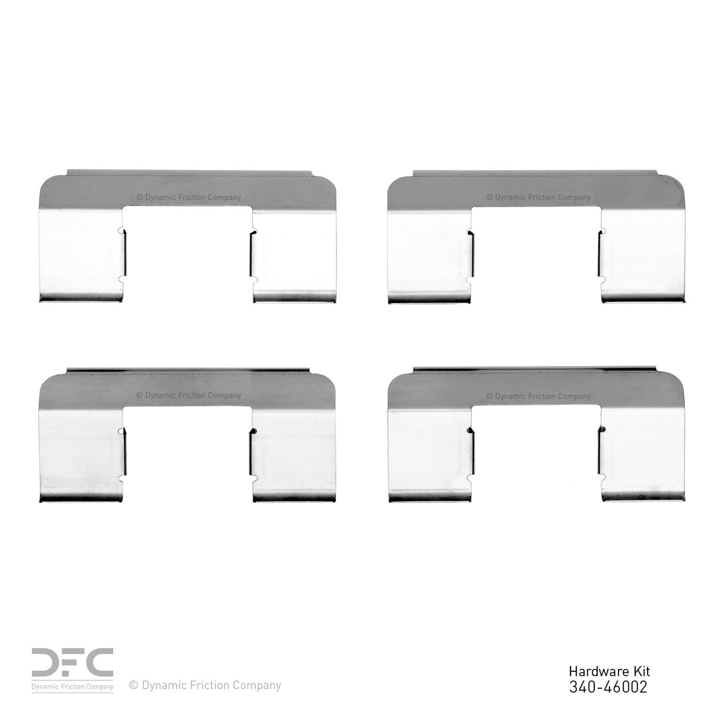 Dynamic Friction Company Disc Brake Hardware Kit 340-46002