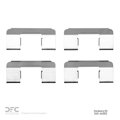 Dynamic Friction Company Disc Brake Hardware Kit 340-46002