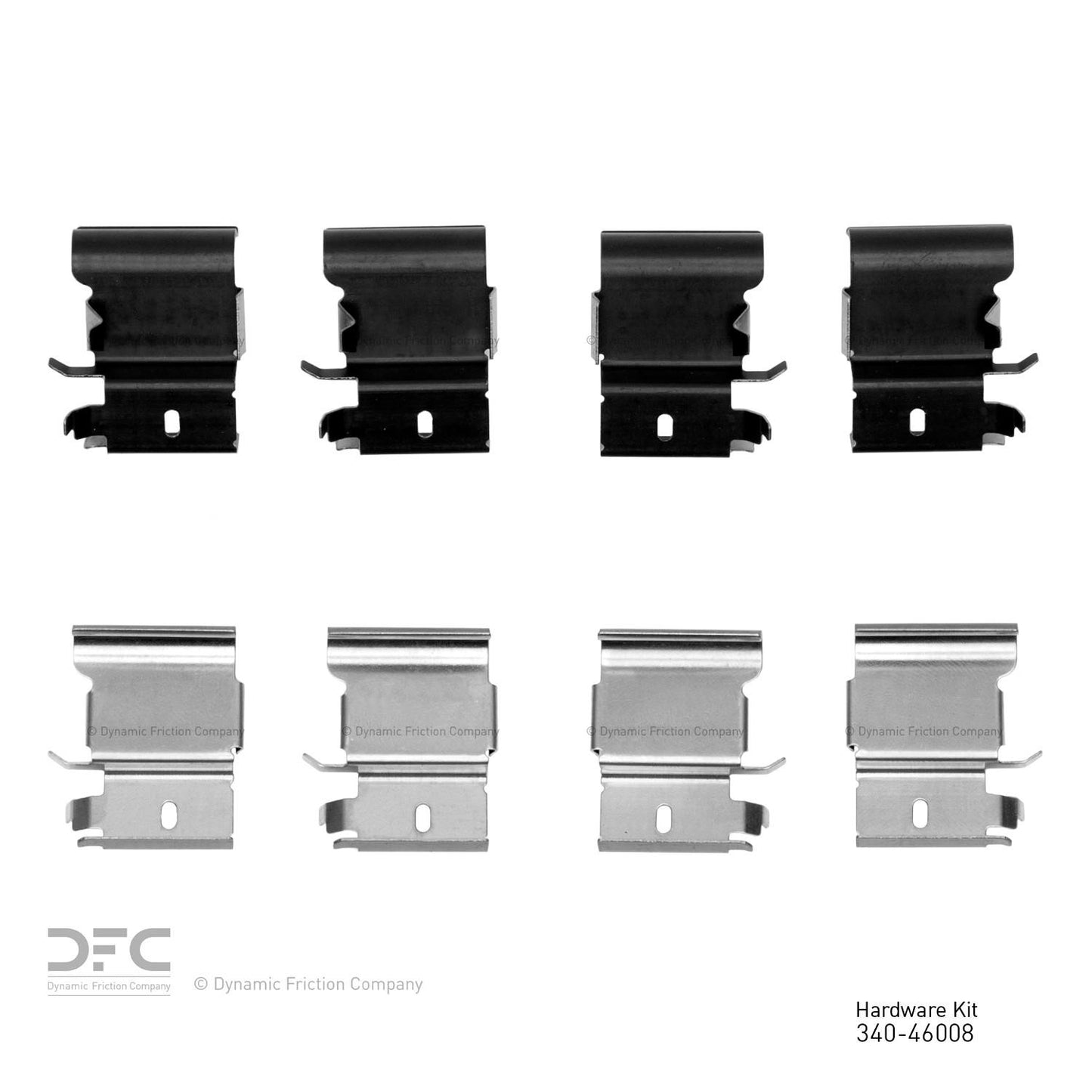 Dynamic Friction Company Disc Brake Hardware Kit 340-46008