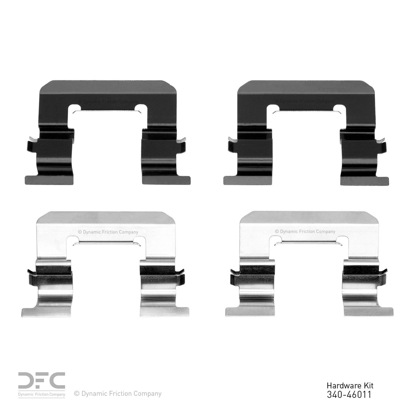 Dynamic Friction Company Disc Brake Hardware Kit 340-46011