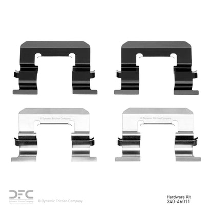 Dynamic Friction Company Disc Brake Hardware Kit 340-46011