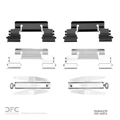 Dynamic Friction Company Disc Brake Hardware Kit 340-46014