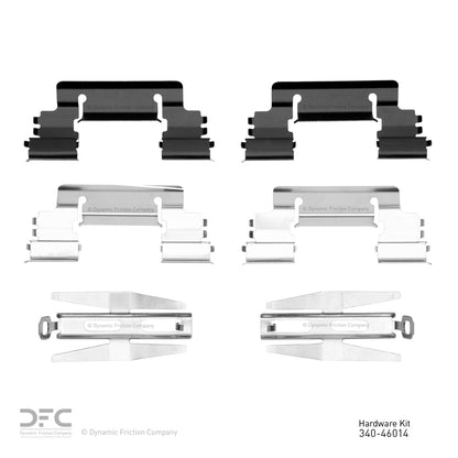 Dynamic Friction Company Disc Brake Hardware Kit 340-46014