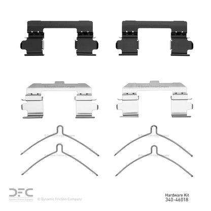 Dynamic Friction Company Disc Brake Hardware Kit 340-46018