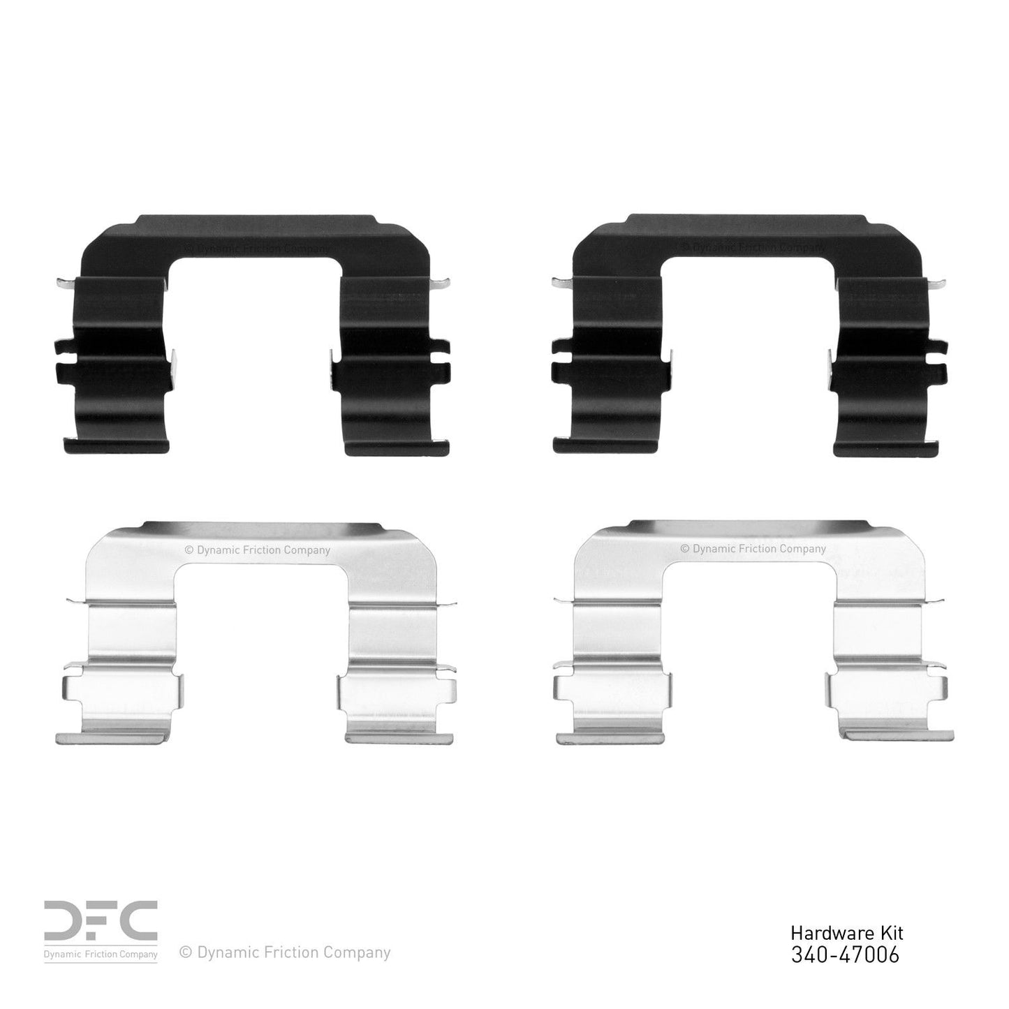 Dynamic Friction Company Disc Brake Hardware Kit 340-47006