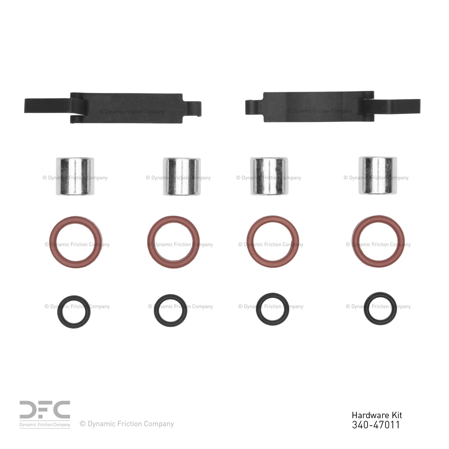 Dynamic Friction Company Disc Brake Hardware Kit 340-47011