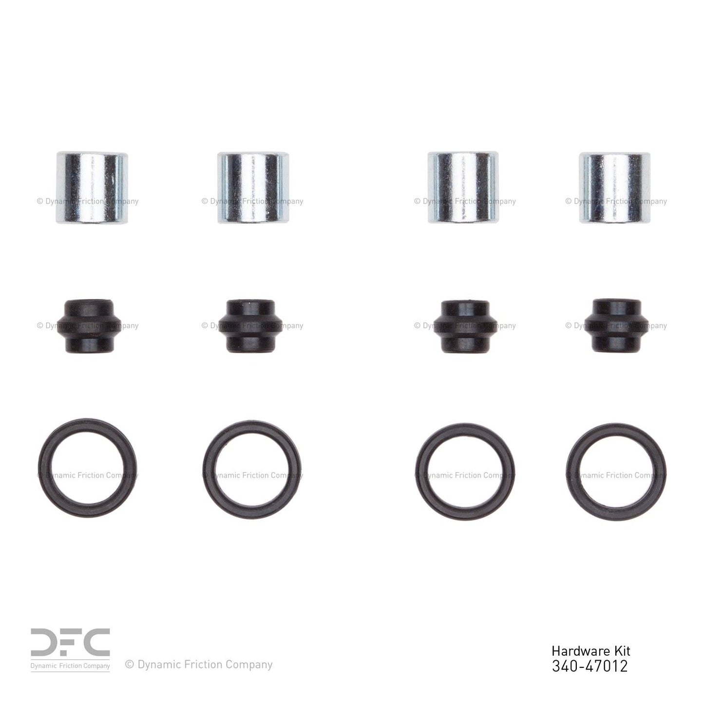 Dynamic Friction Company Disc Brake Hardware Kit 340-47012