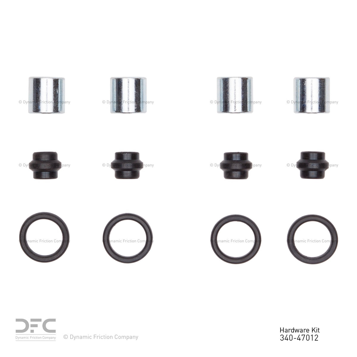 Dynamic Friction Company Disc Brake Hardware Kit 340-47012