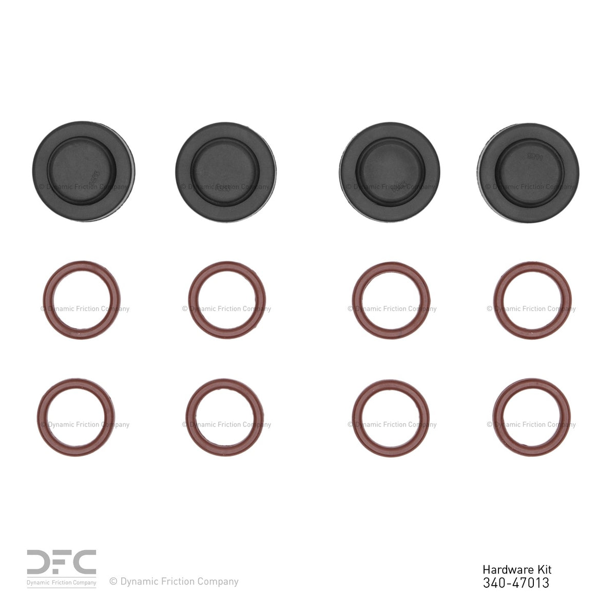 Dynamic Friction Company Disc Brake Hardware Kit 340-47013