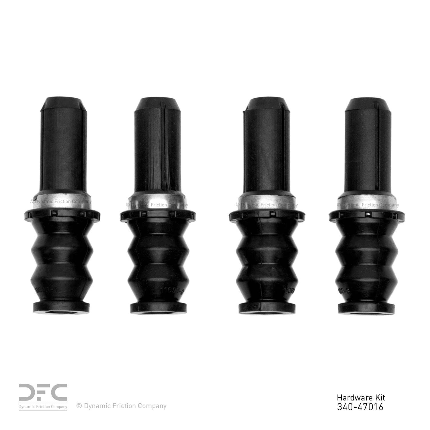 Dynamic Friction Company Disc Brake Hardware Kit 340-47016