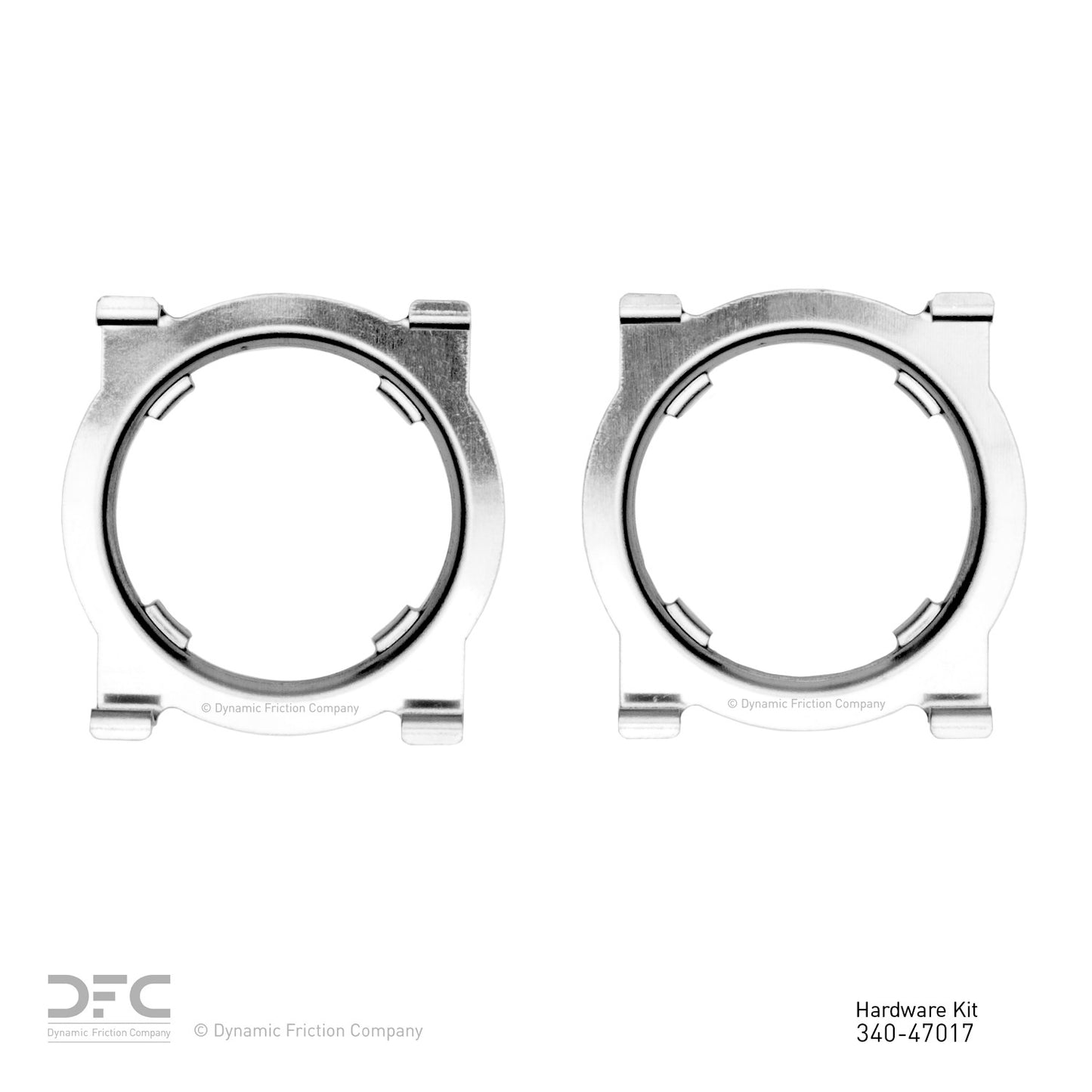 Dynamic Friction Company Disc Brake Hardware Kit 340-47017