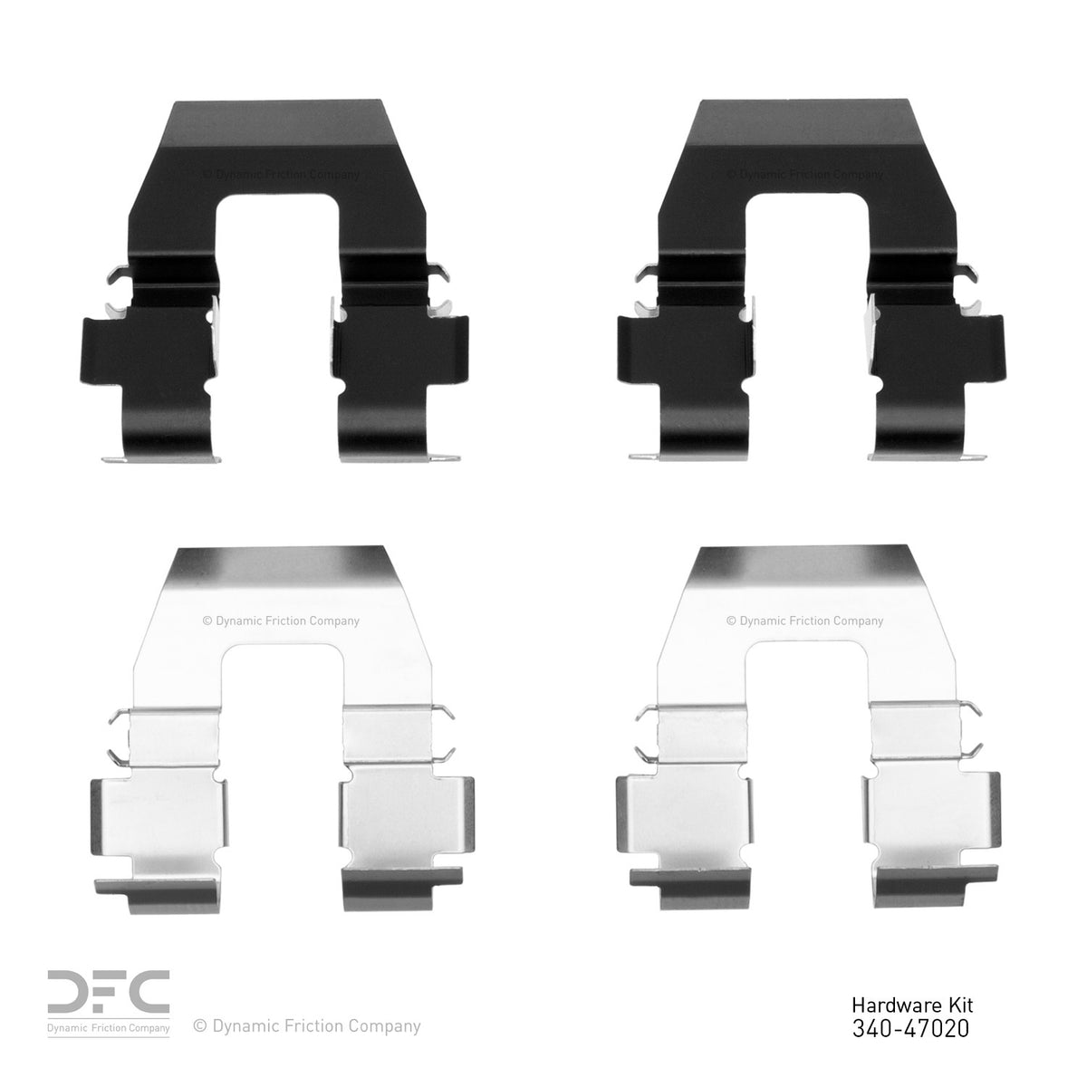 Dynamic Friction Company Disc Brake Hardware Kit 340-47020