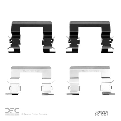 Dynamic Friction Company Disc Brake Hardware Kit 340-47031