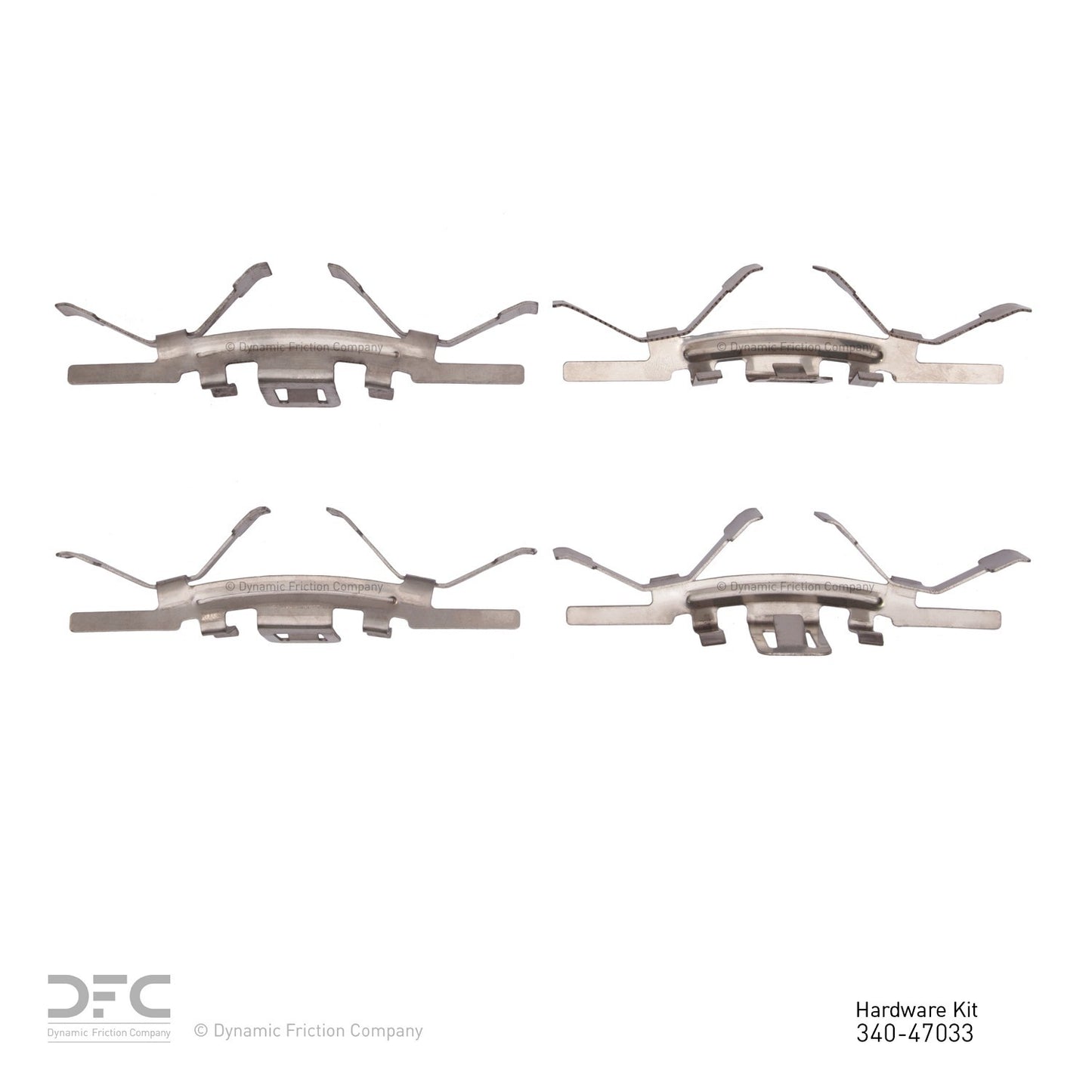 Dynamic Friction Company Disc Brake Hardware Kit 340-47033