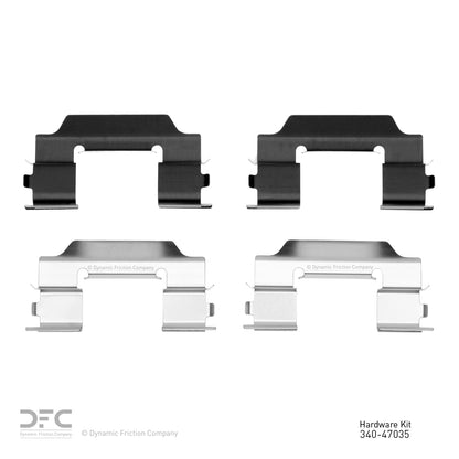 Dynamic Friction Company Disc Brake Hardware Kit 340-47035