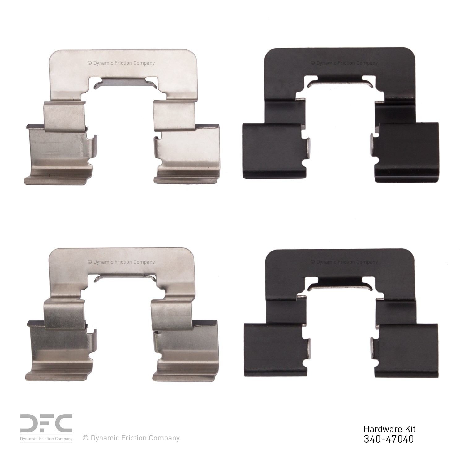 Dynamic Friction Company Disc Brake Hardware Kit 340-47040