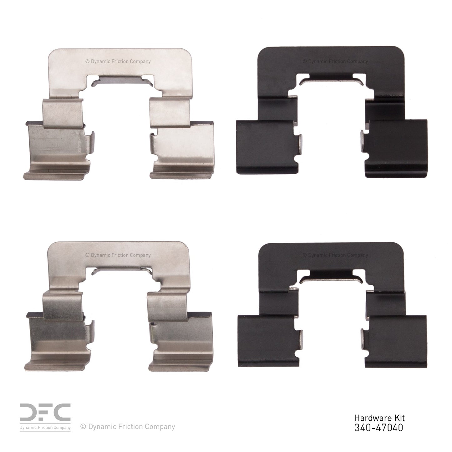Dynamic Friction Company Disc Brake Hardware Kit 340-47040