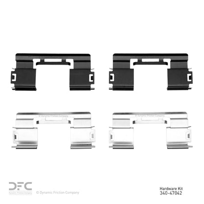Dynamic Friction Company Disc Brake Hardware Kit 340-47042