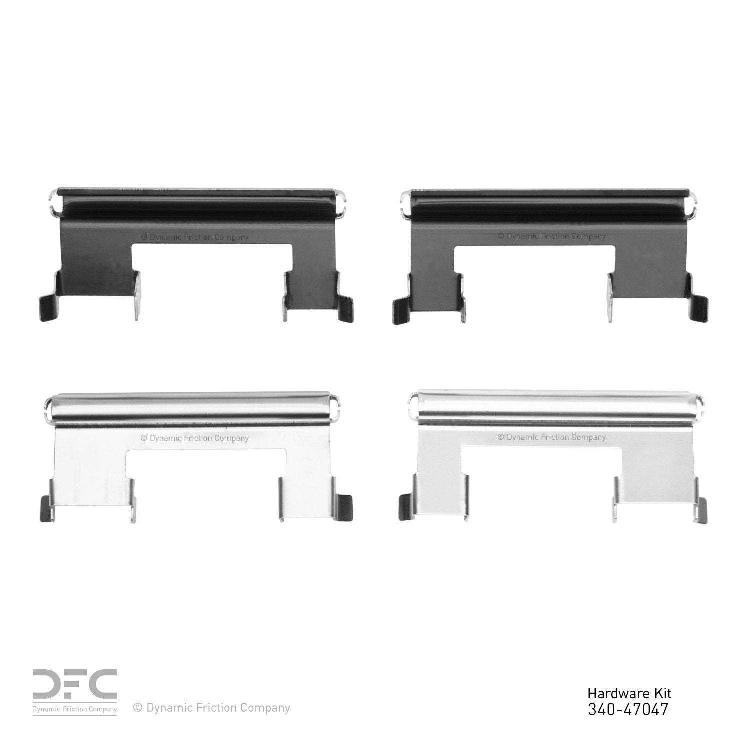 Dynamic Friction Company Disc Brake Hardware Kit 340-47047