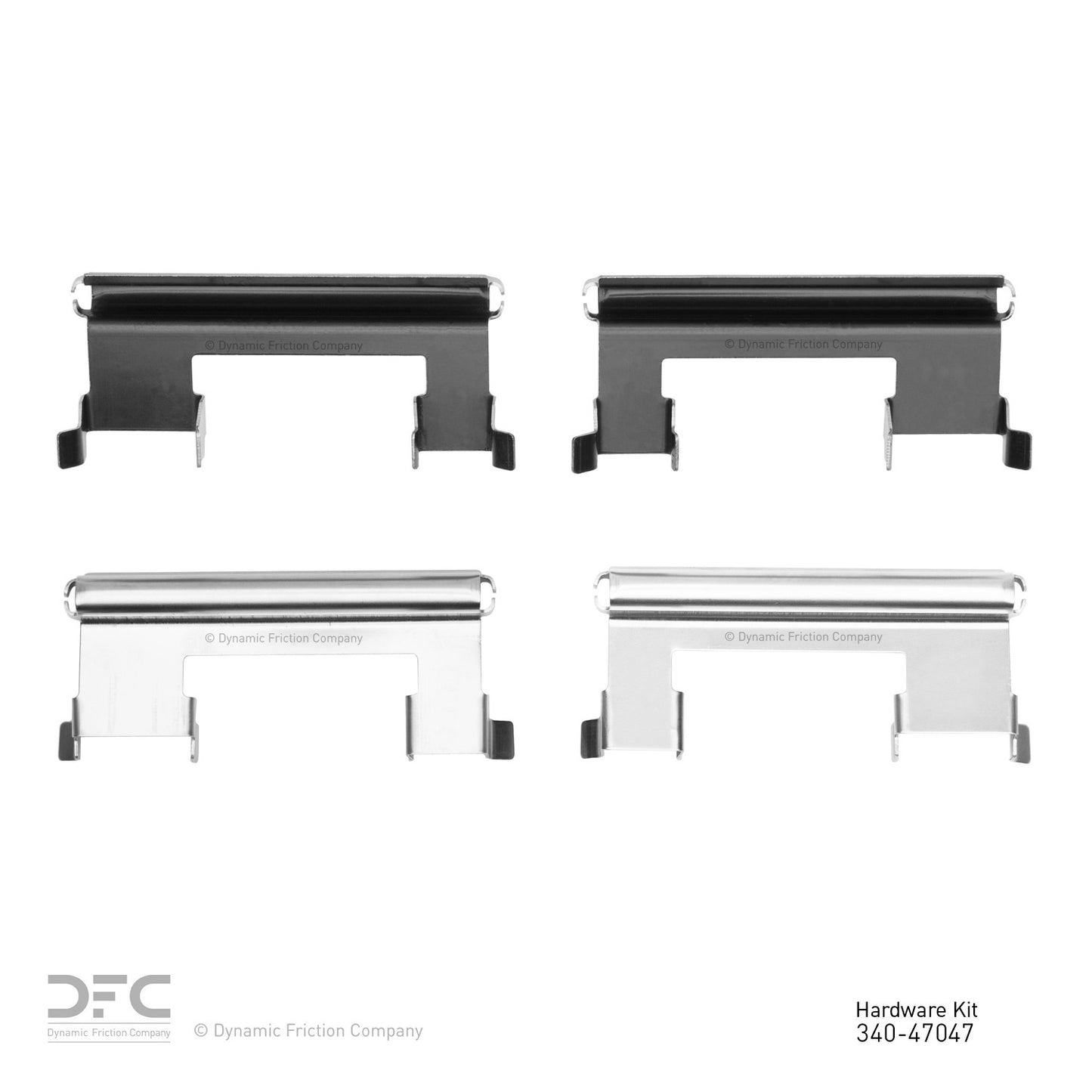 Dynamic Friction Company Disc Brake Hardware Kit 340-47047