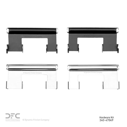 Dynamic Friction Company Disc Brake Hardware Kit 340-47049