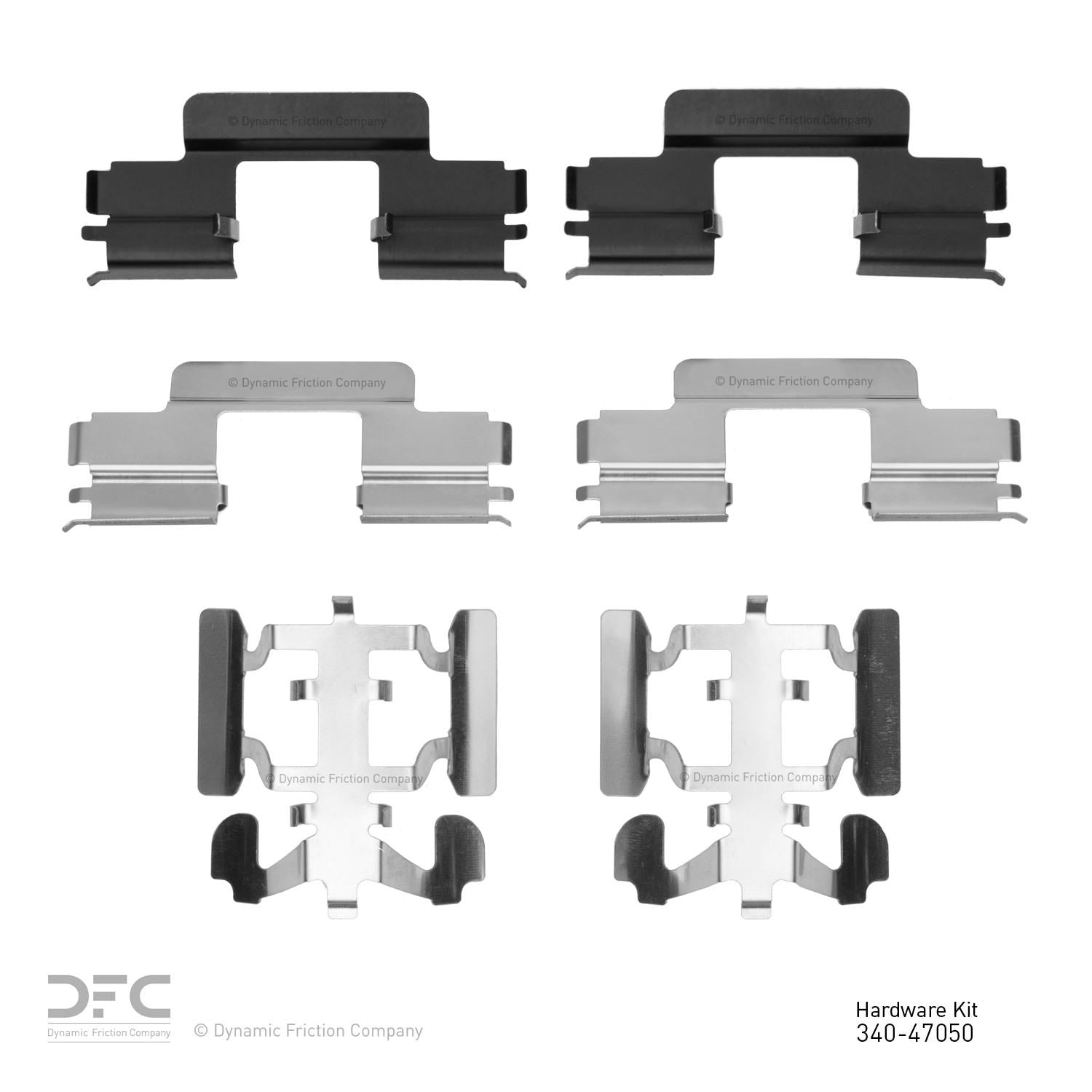Dynamic Friction Company Disc Brake Hardware Kit 340-47050