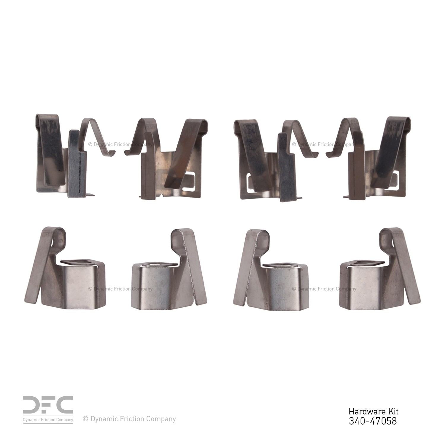 Dynamic Friction Company Disc Brake Hardware Kit 340-47058