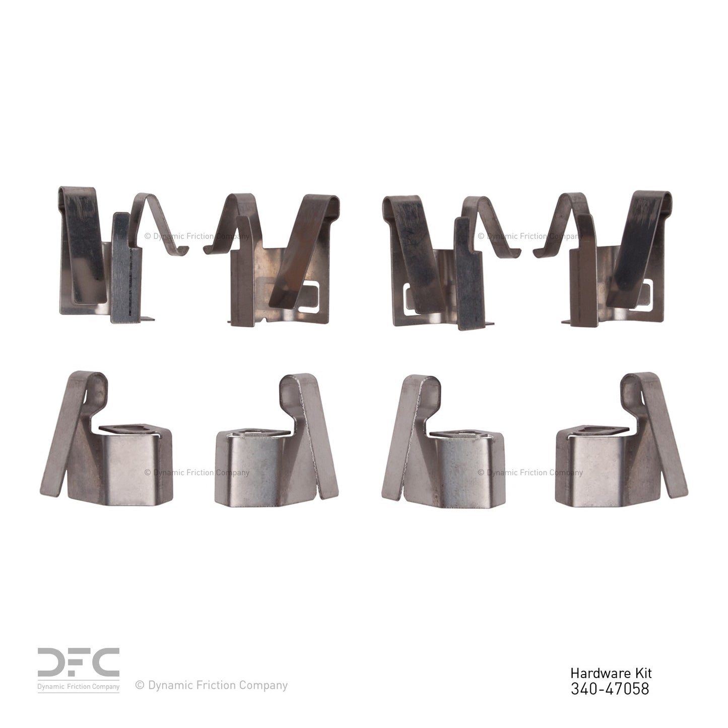 Dynamic Friction Company Disc Brake Hardware Kit 340-47058