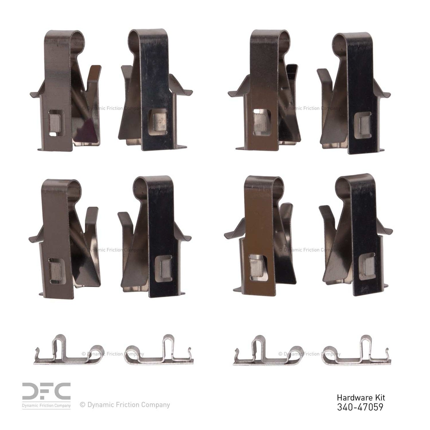 Dynamic Friction Company Disc Brake Hardware Kit 340-47059