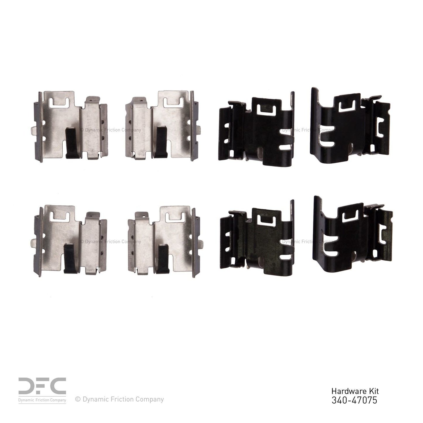 Dynamic Friction Company Disc Brake Hardware Kit 340-47075