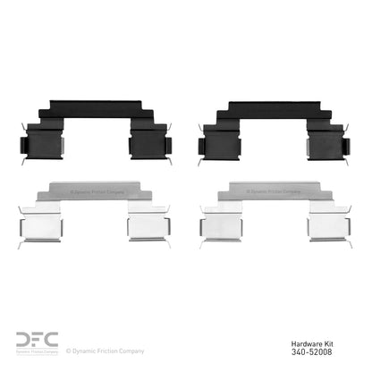 Dynamic Friction Company Disc Brake Hardware Kit 340-52008