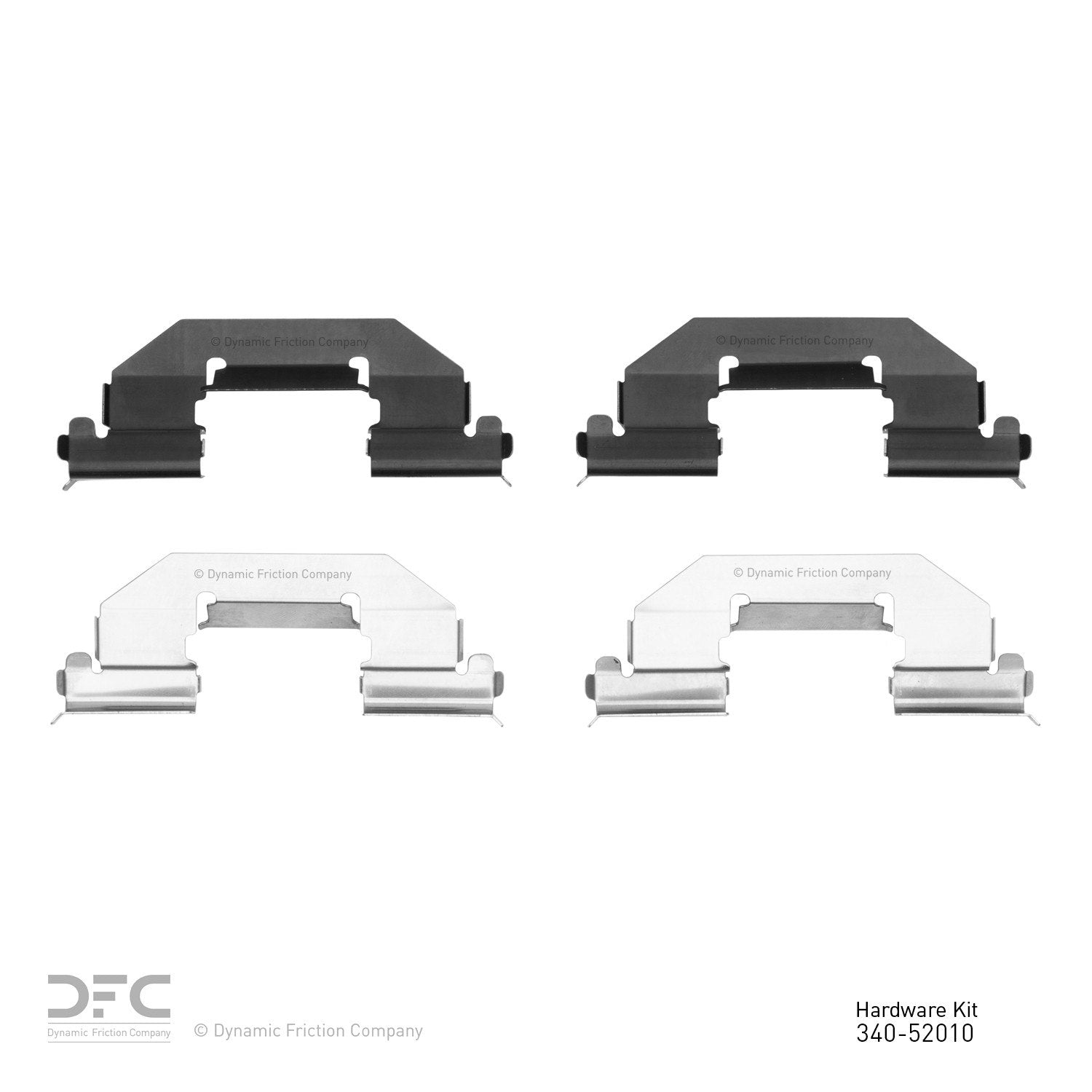 Dynamic Friction Company Disc Brake Hardware Kit 340-52010