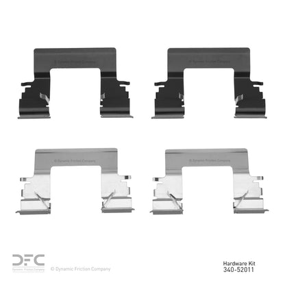 Dynamic Friction Company Disc Brake Hardware Kit 340-52011