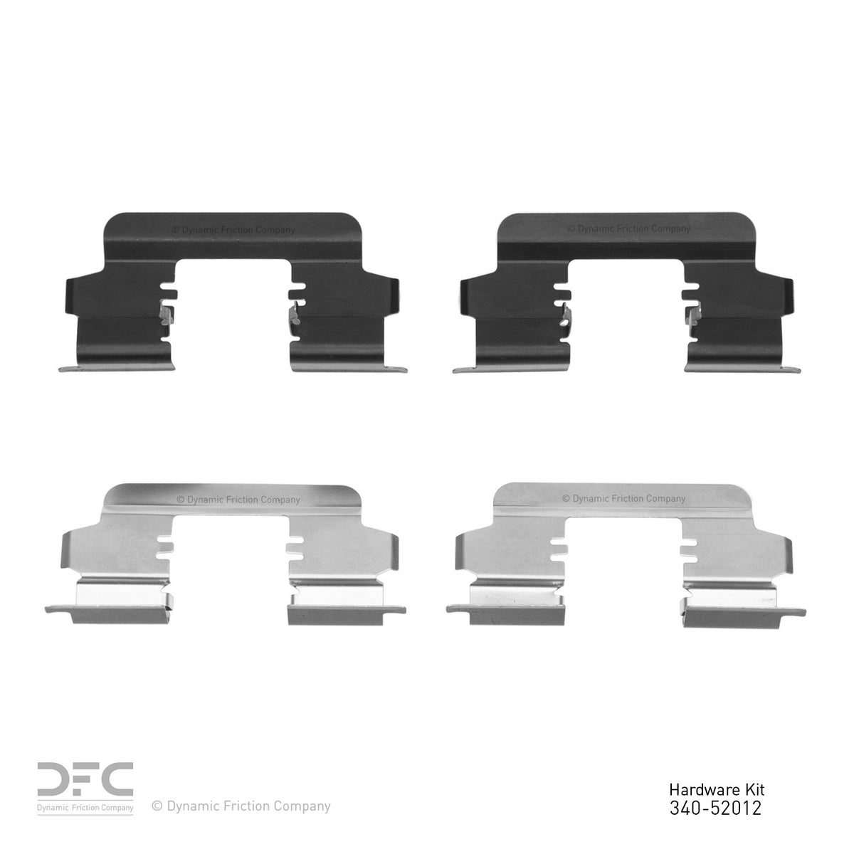 Dynamic Friction Company Disc Brake Hardware Kit 340-52012