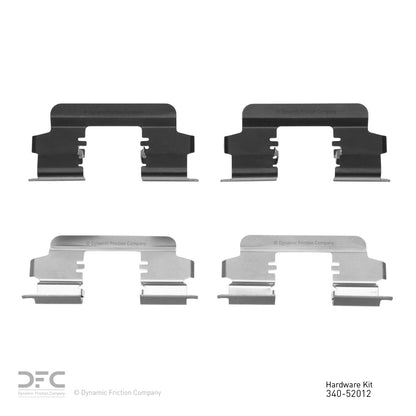 Dynamic Friction Company Disc Brake Hardware Kit 340-52012
