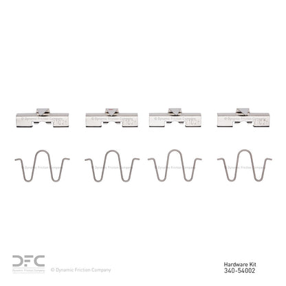 Dynamic Friction Company Disc Brake Hardware Kit 340-54002