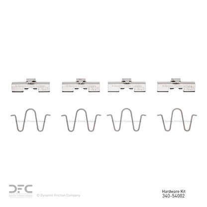 Dynamic Friction Company Disc Brake Hardware Kit 340-54002