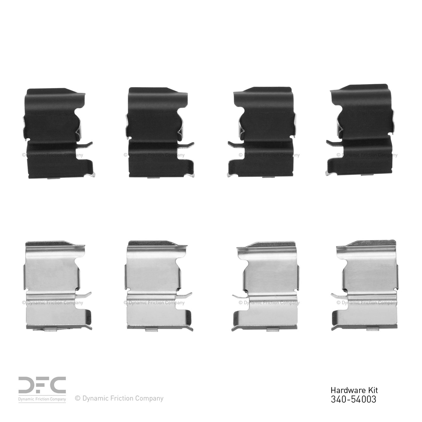 Dynamic Friction Company Disc Brake Hardware Kit 340-54003