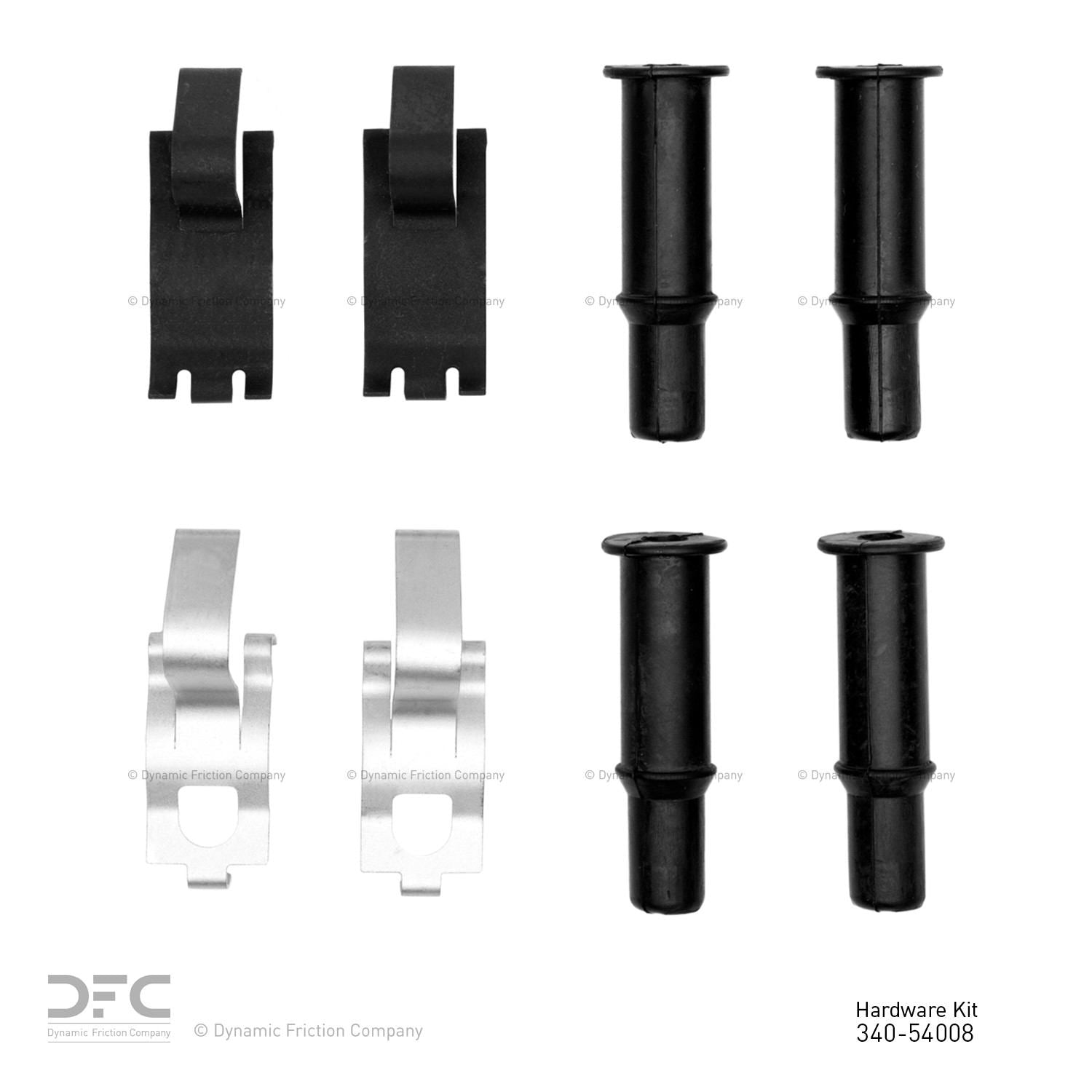 Dynamic Friction Company Disc Brake Hardware Kit 340-54008