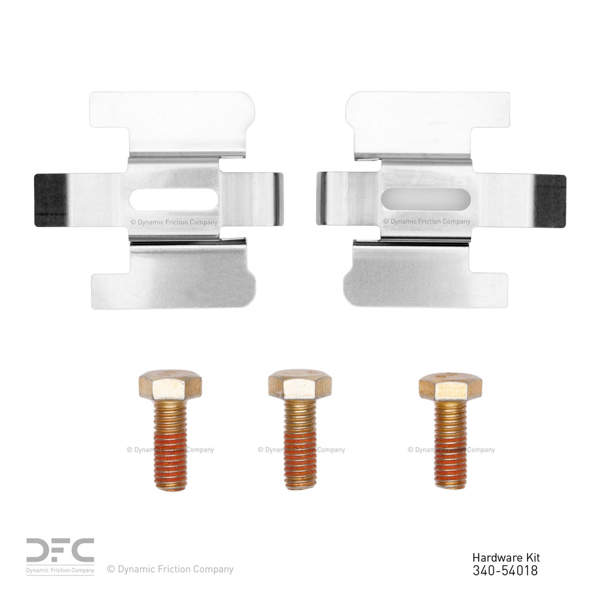 Dynamic Friction Company Disc Brake Hardware Kit 340-54018