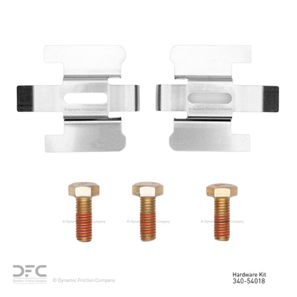 Dynamic Friction Company Disc Brake Hardware Kit 340-54018