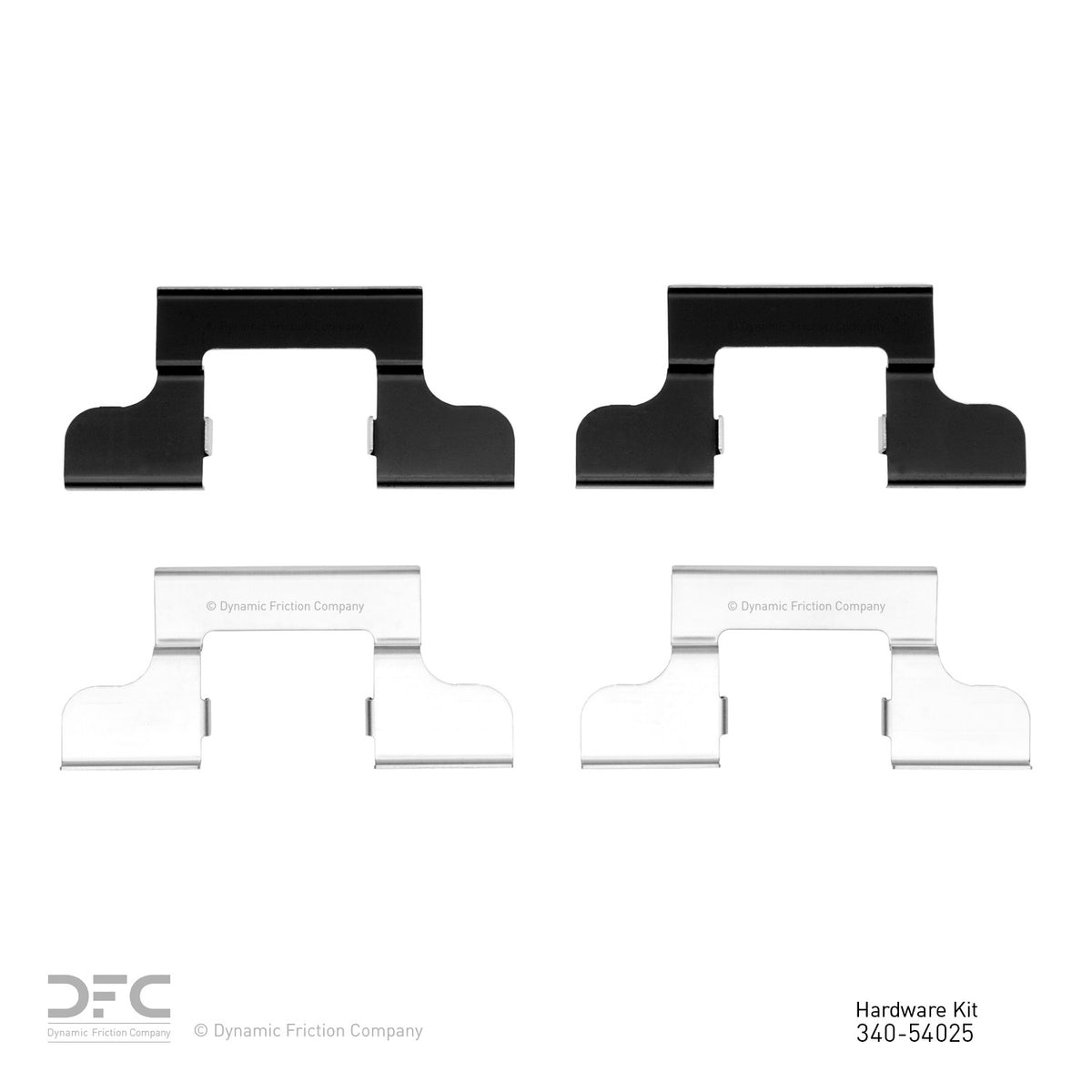 Dynamic Friction Company Disc Brake Hardware Kit 340-54025